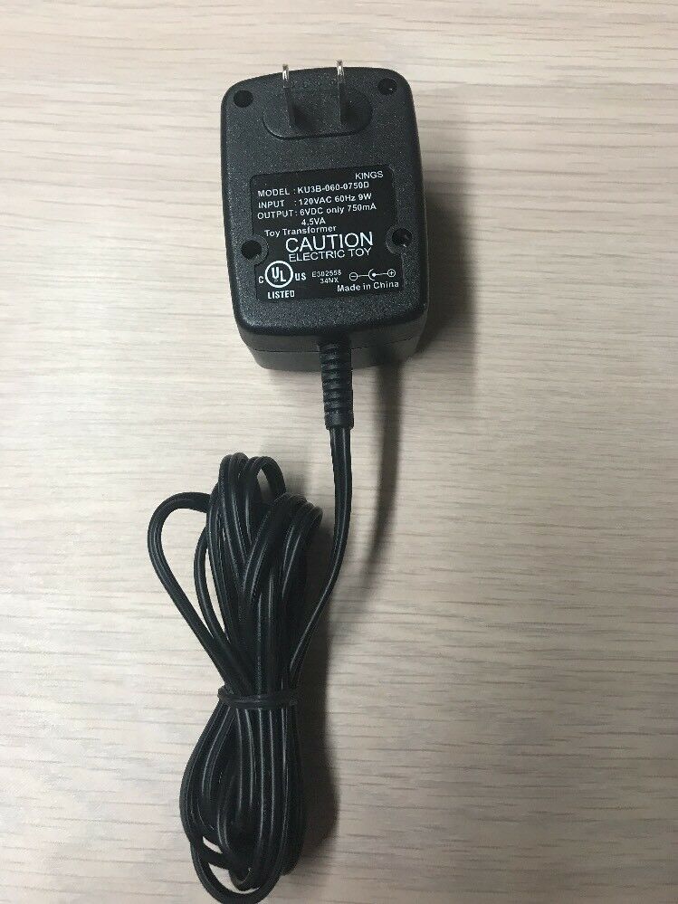 *Brand NEW* KU3B-060-0750D 6V 750mA AC Adapter Power Supply Charger - Click Image to Close